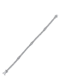 Graduated CZ Tennis Bracelet