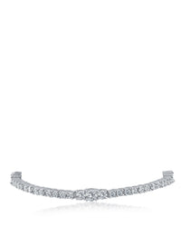 Graduated CZ Tennis Bracelet