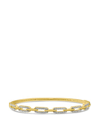Pave Link Bangle