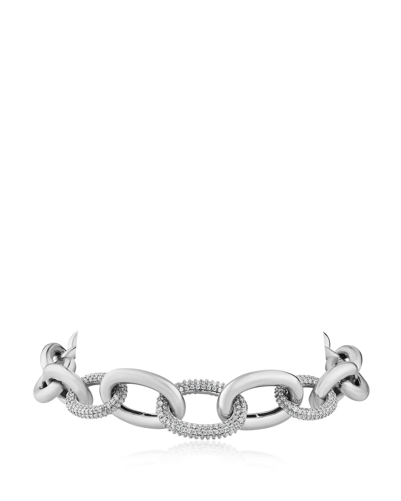 Pave Chunky Chain Bracelet