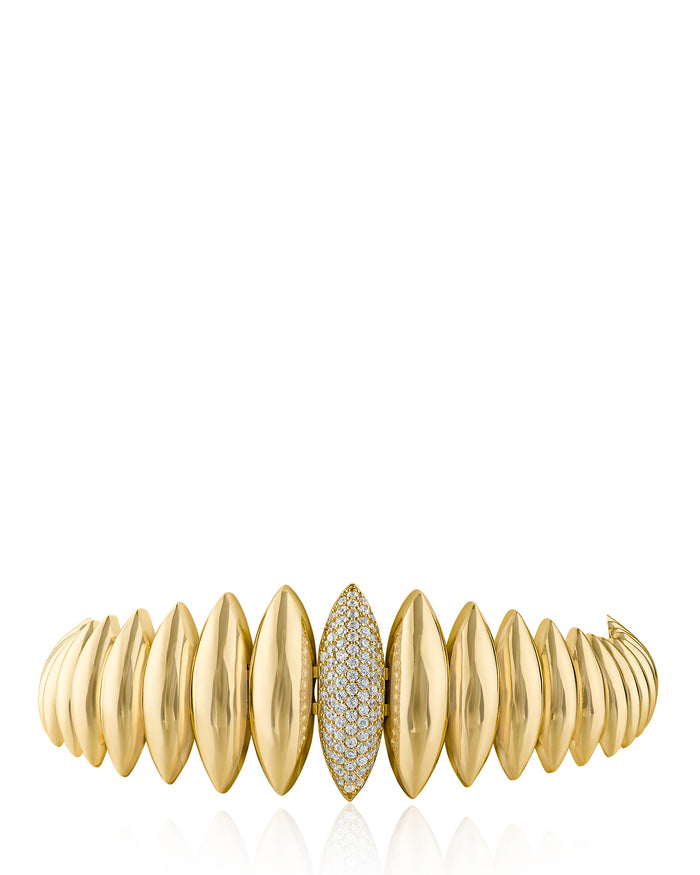 Marquise Shape Link Bracelet