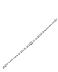 Classic Round CZ Centerpiece Bracelet