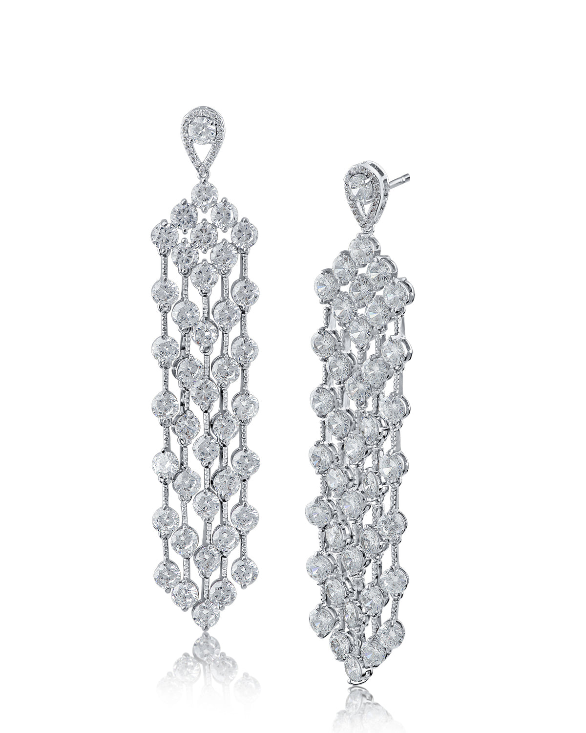 Round Fringe Earrings