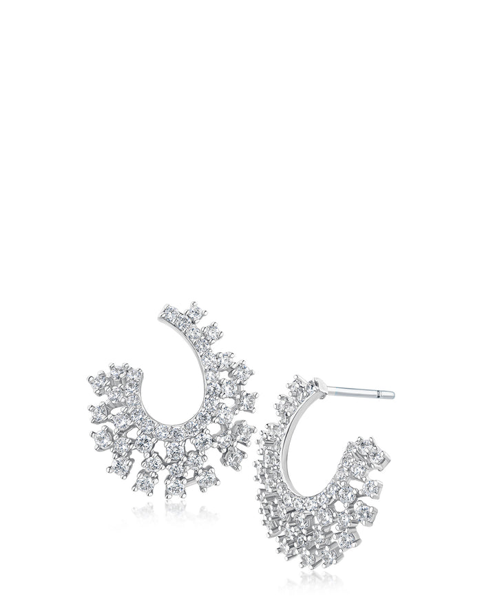Starlace Cluster Hoops