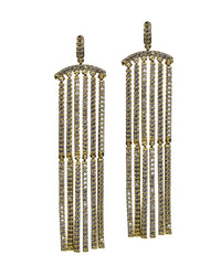 Elongated Column Earrings