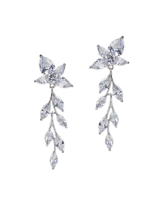 CZ Drop Earrings