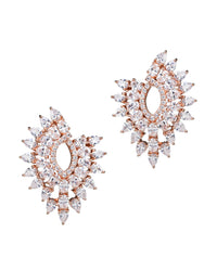 Open Cluster CZ Earrings