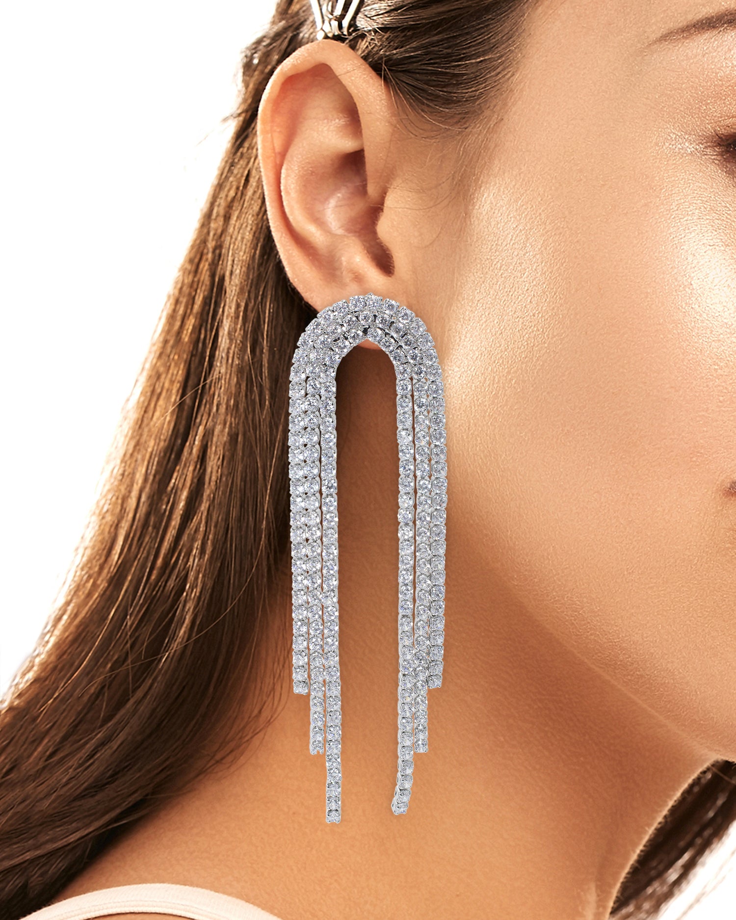 Arch Fringe Earrings