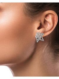 Baguette Starburst Earrings