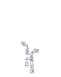 Multi Shape Petite Drop Earrings