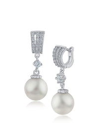 Vintage Style Pearl Drop Earrings