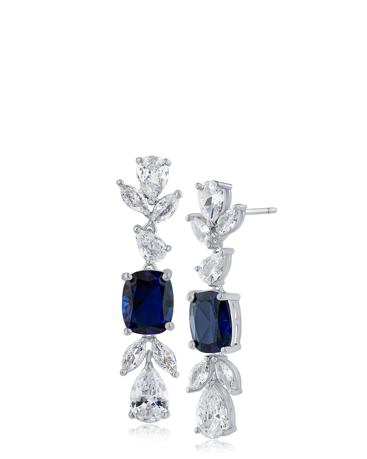Glamorous CZ Drop Earrings