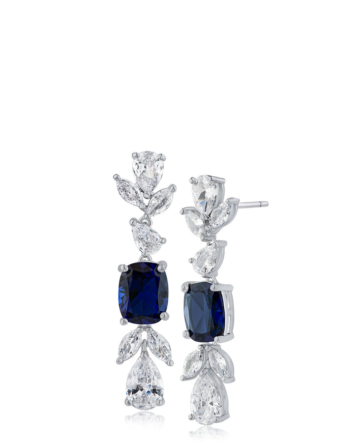 Glamorous CZ Drop Earrings