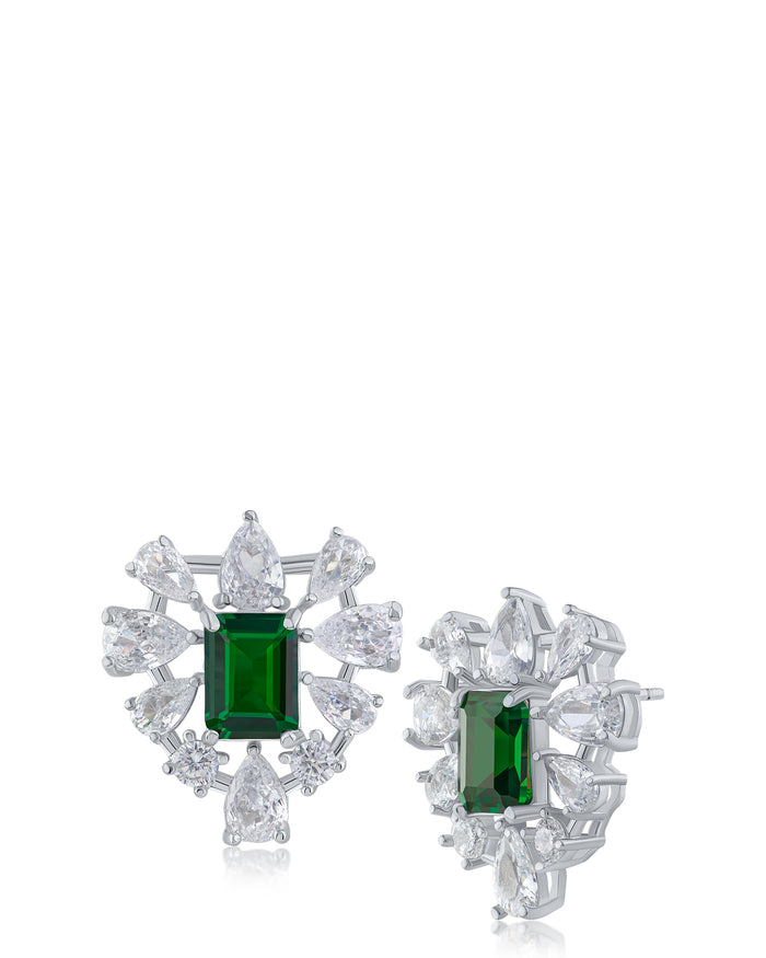 Emerald Green CZ Cluster