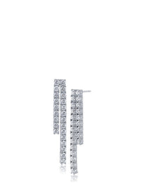 Double Stranded Drop Earrings