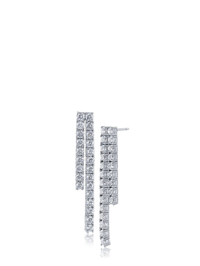 Double Stranded Drop Earrings