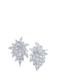 Marquise Cubic Zirconia Cluster Earrings