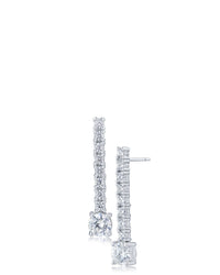 Petite CZ Drop Earrings