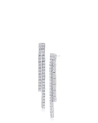 Pave Fringe Earrings
