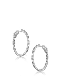 Inside Out Hoop Earring