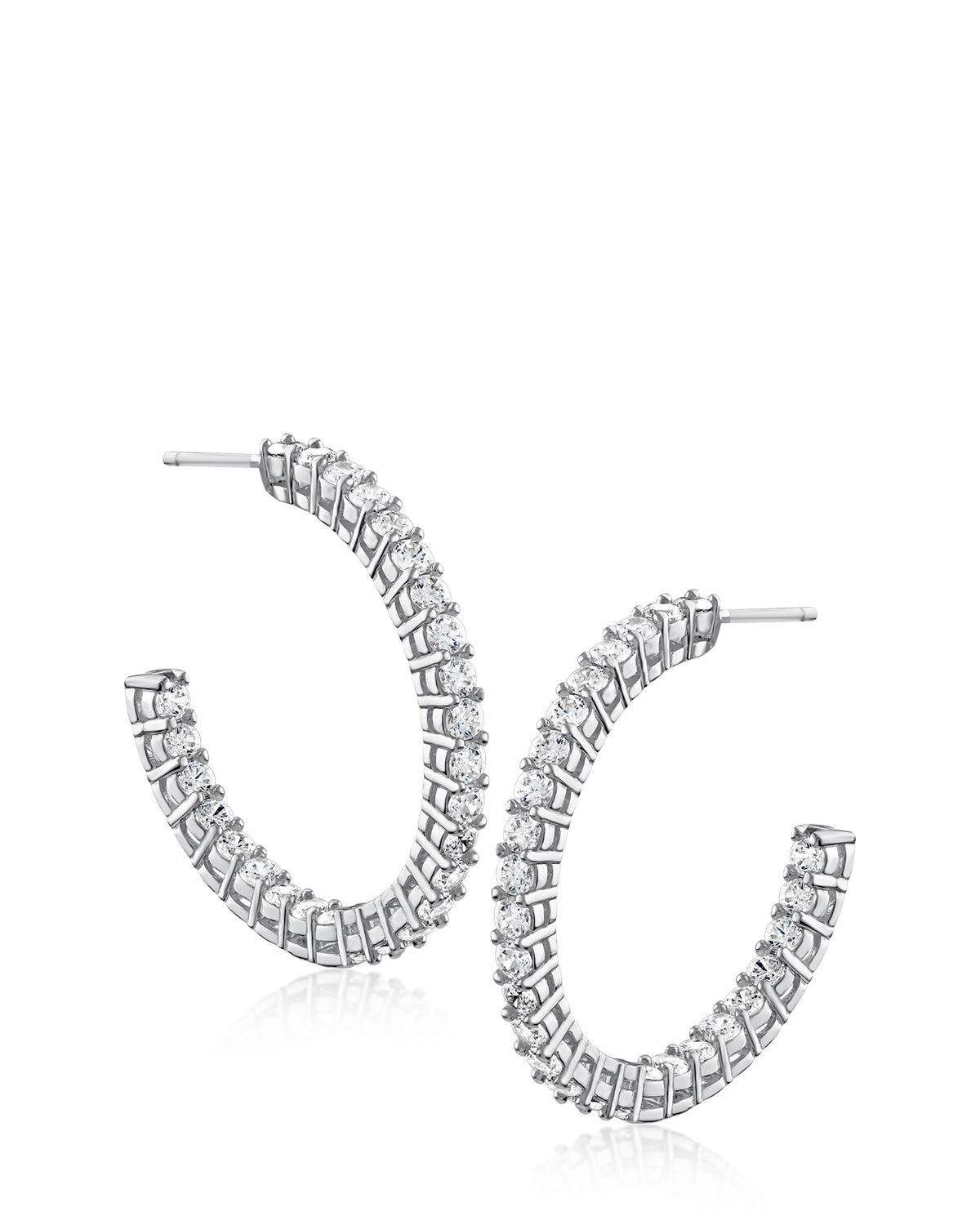 Inside Out Hoop Earrings