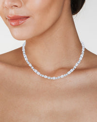 Multi Shape CZ Necklace