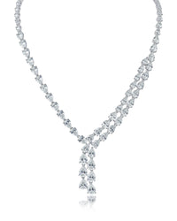 Double Strand Pear Necklace