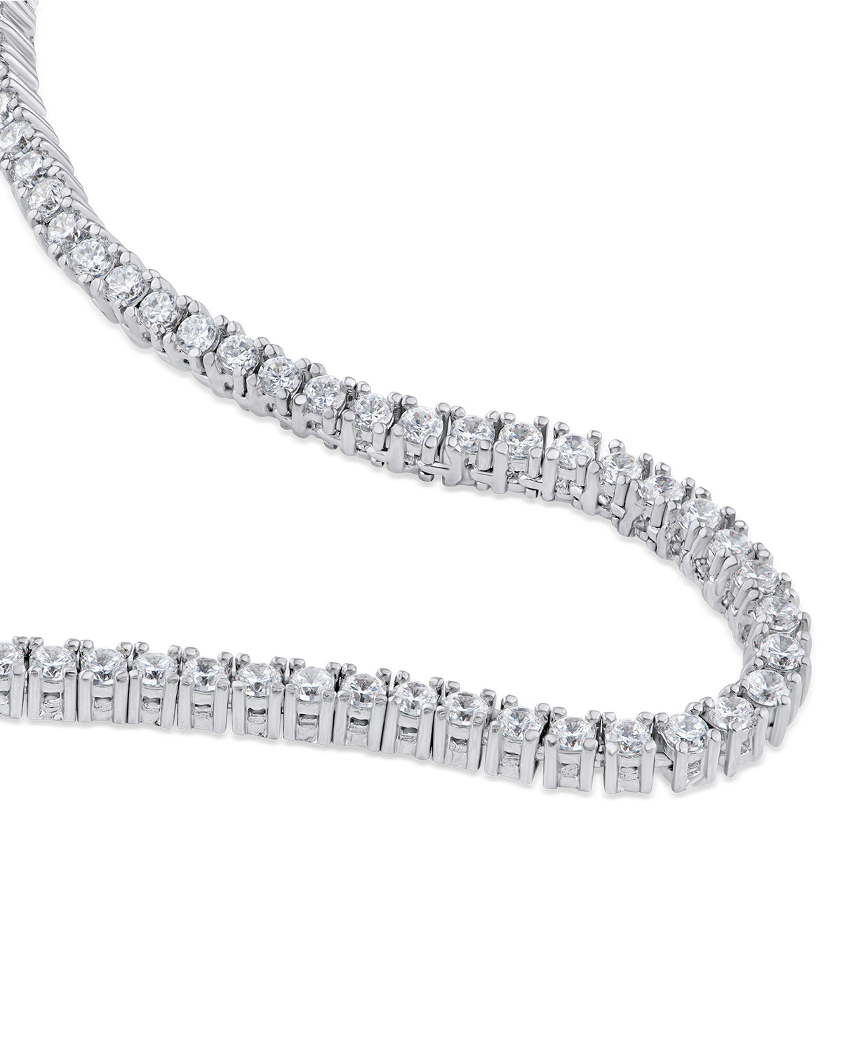 2mm Round Tennis Necklace