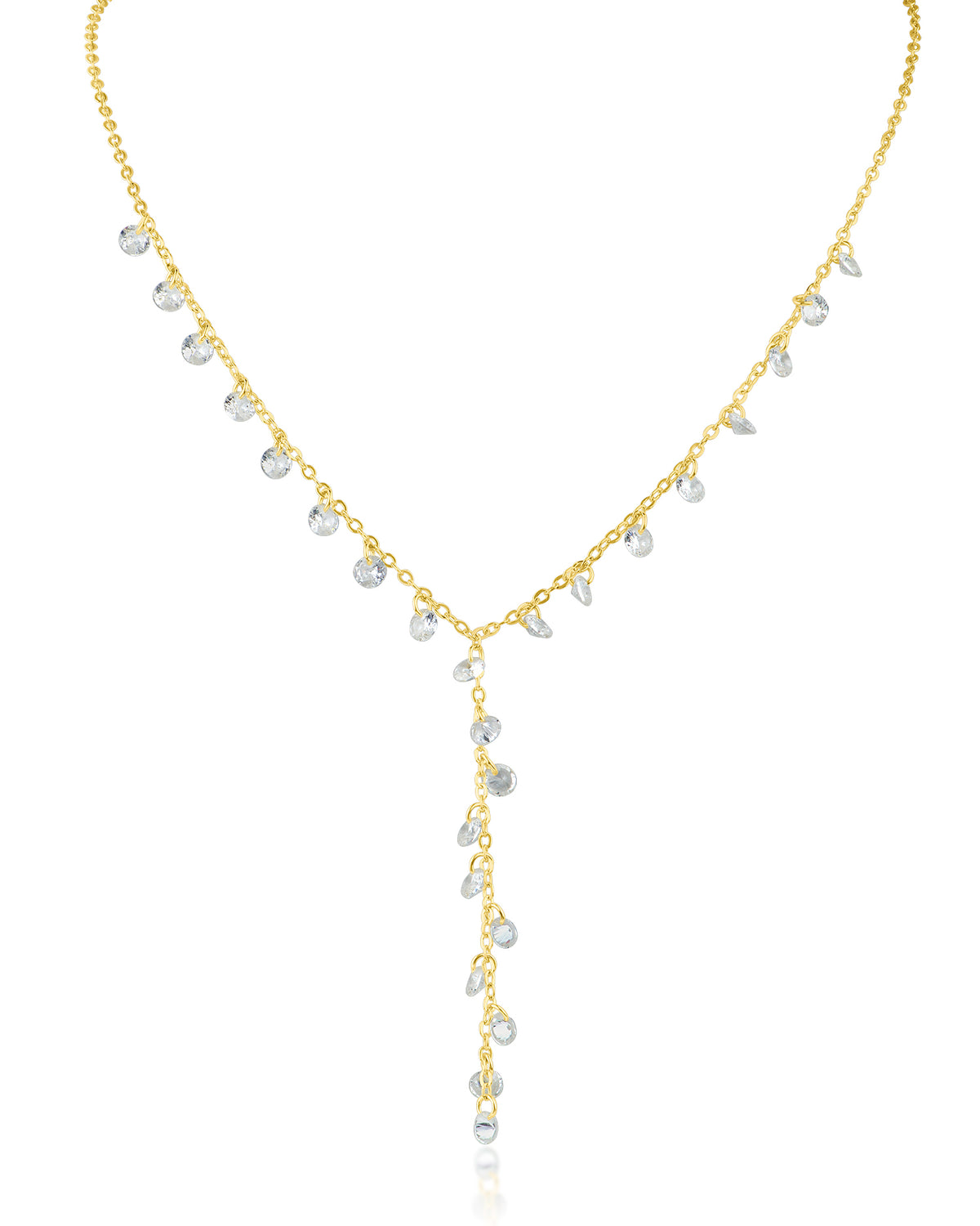 CZ Dangle Necklace