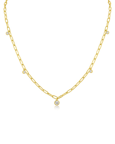 Canary Yellow Vanderbilt Necklace
