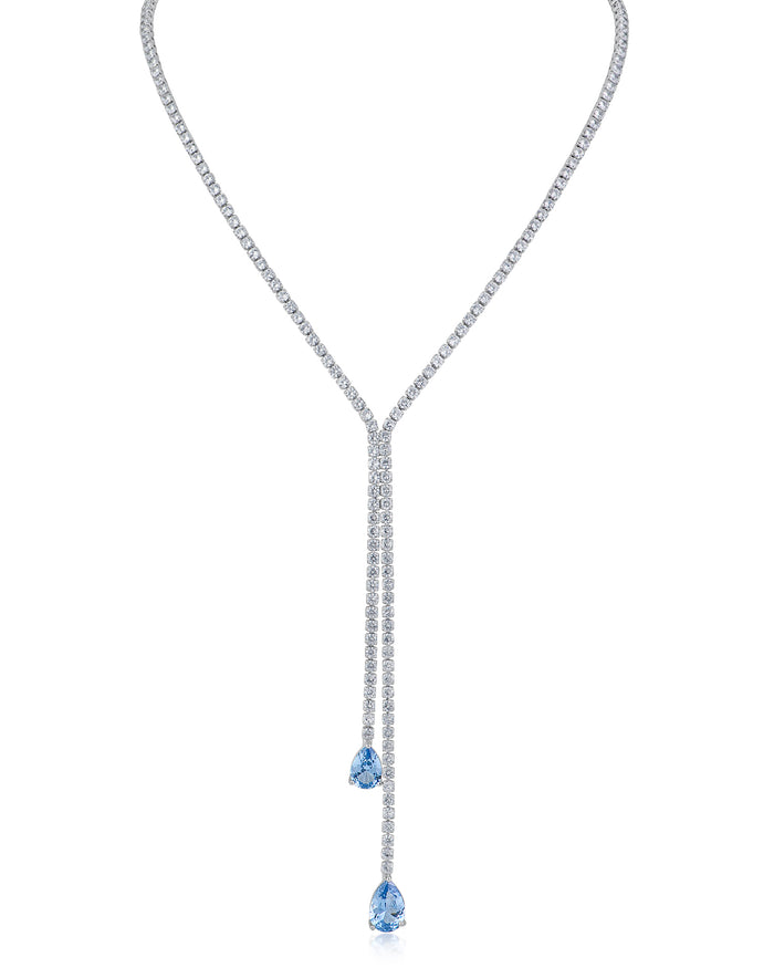 Double Drop Y-Necklace