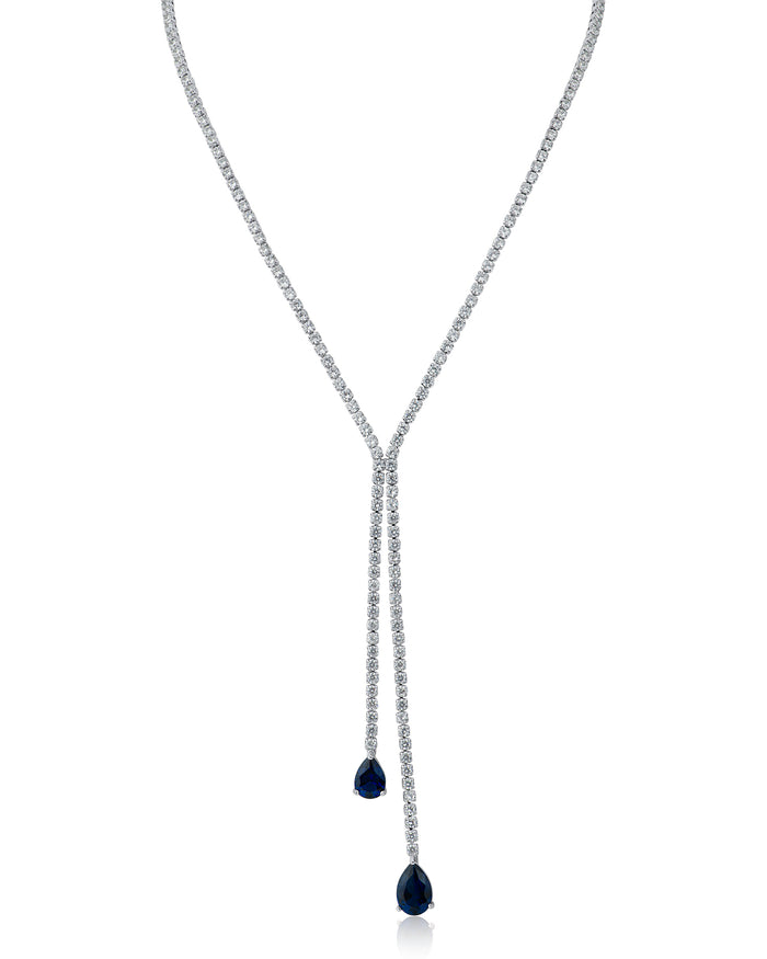 Double Drop Y-Necklace