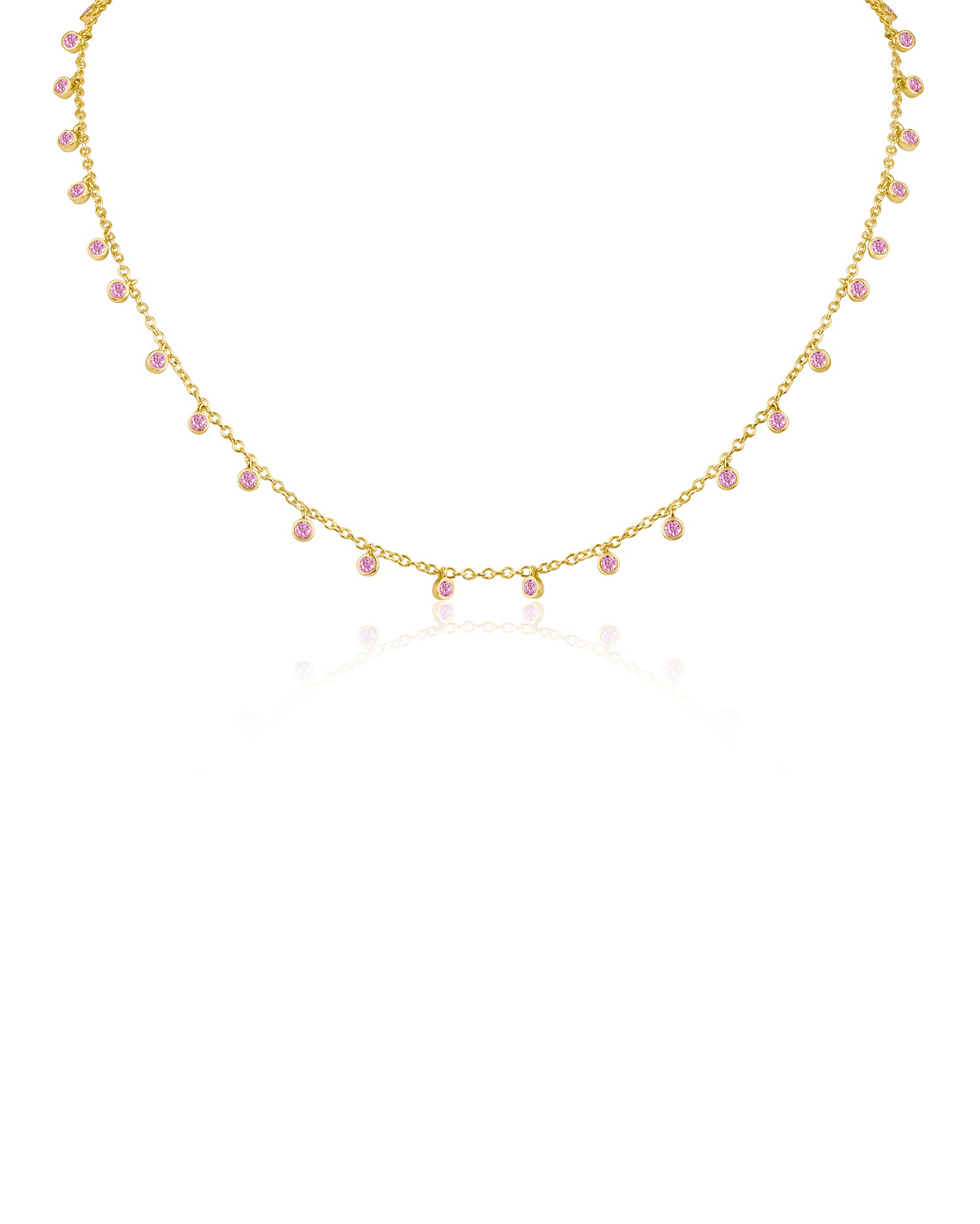 Dainty CZ Drop Necklace