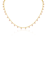Dainty CZ Drop Necklace