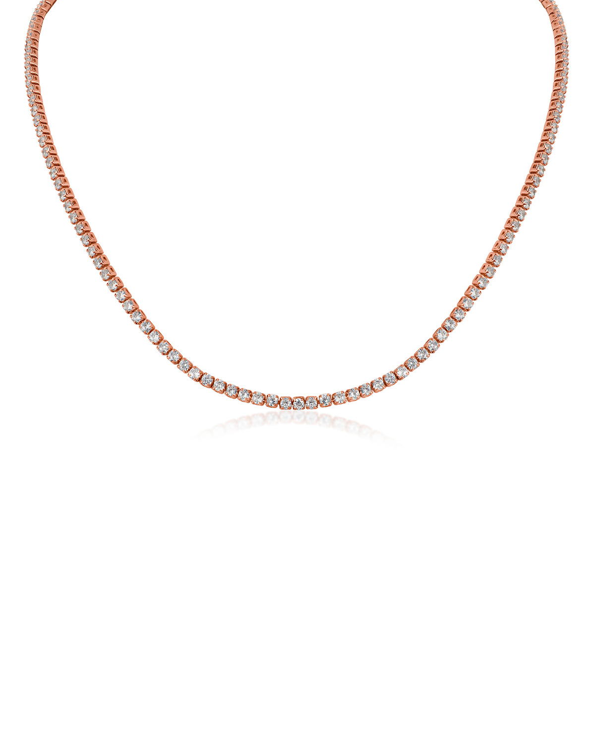 Delicate Tennis Necklace