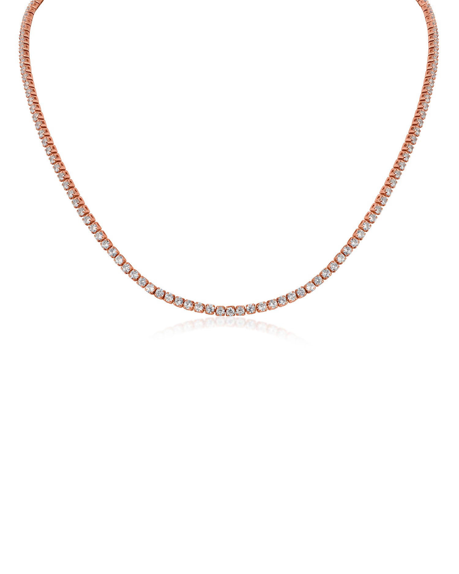 Delicate Tennis Necklace