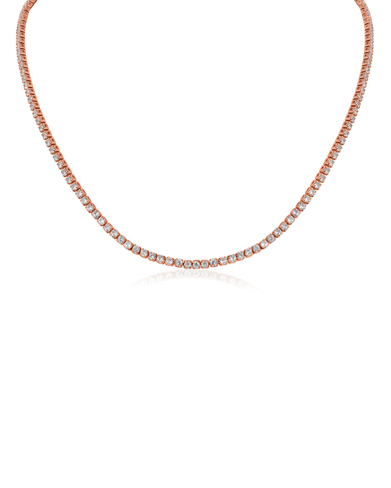 Delicate Tennis Necklace