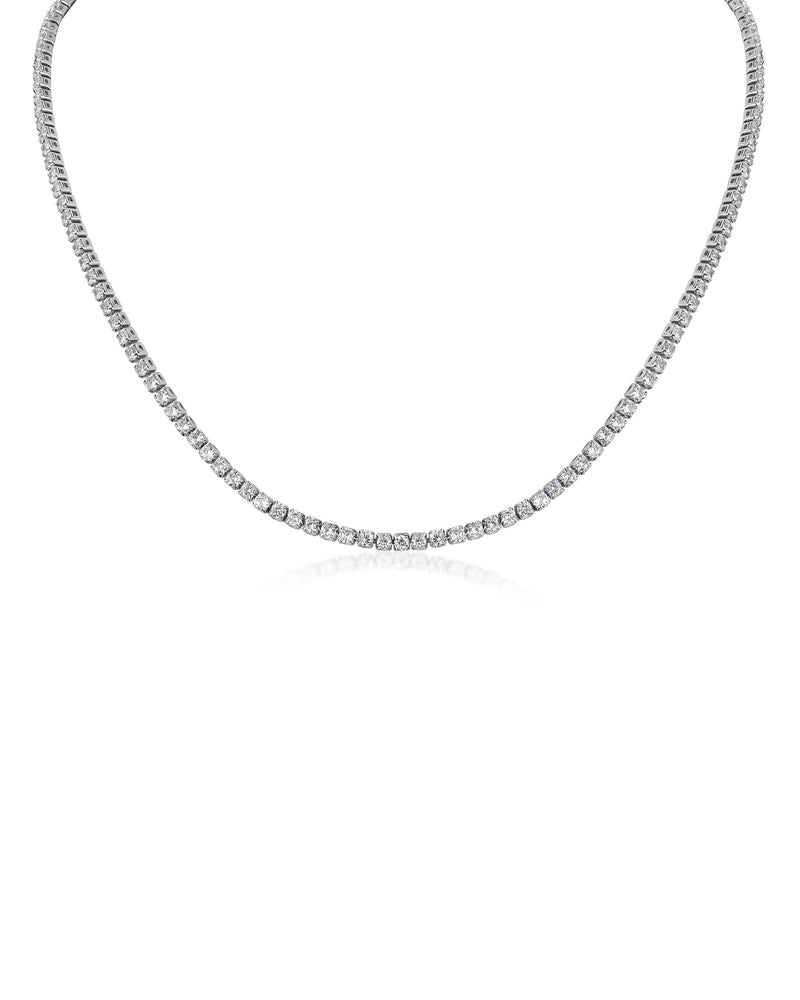 Delicate Tennis Necklace