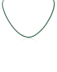Delicate Tennis Necklace