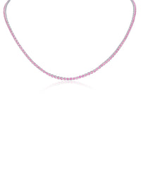 Delicate Tennis Necklace