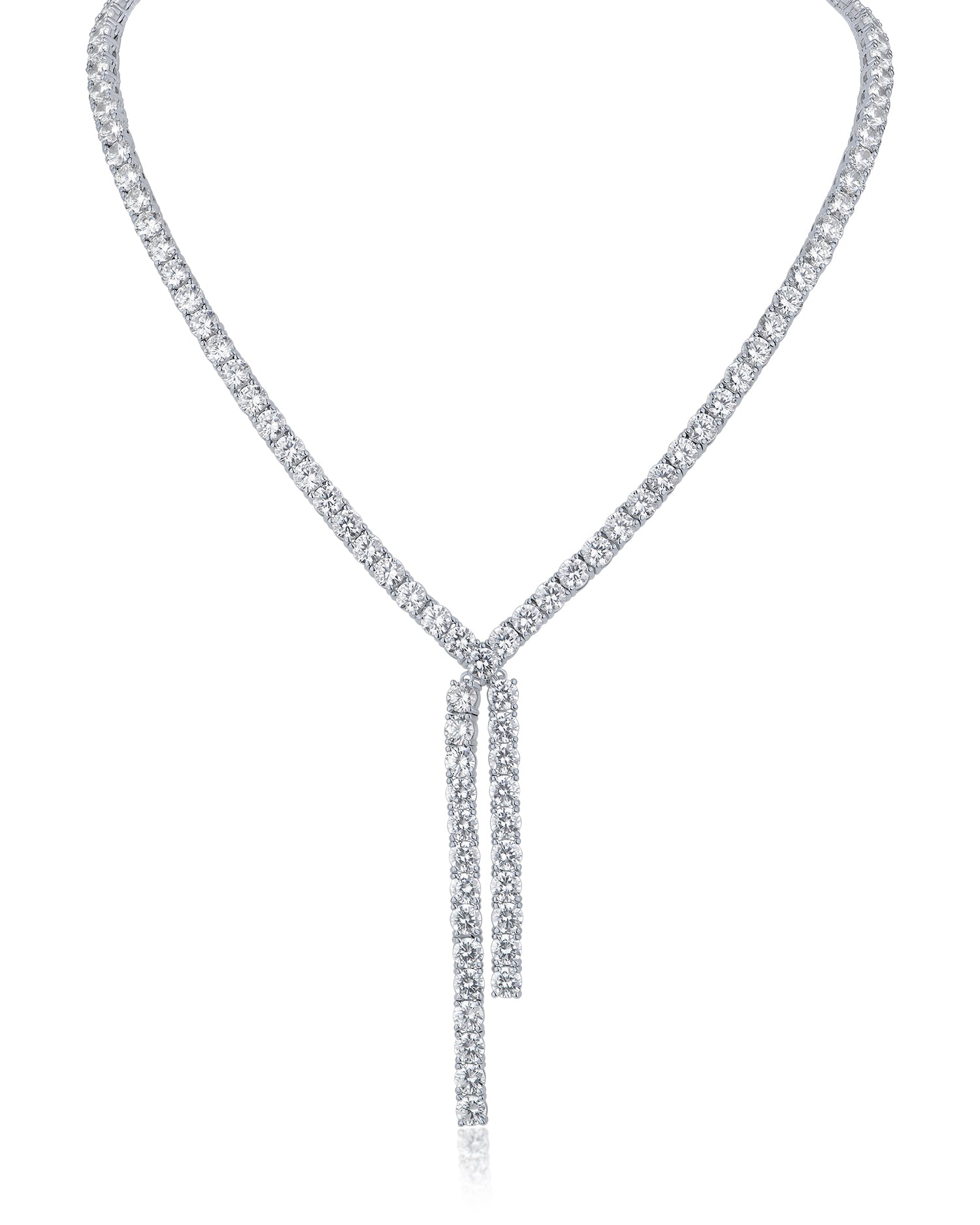 アクセサリー J&Y SYSTEM CZ Crossover Y-necklace
