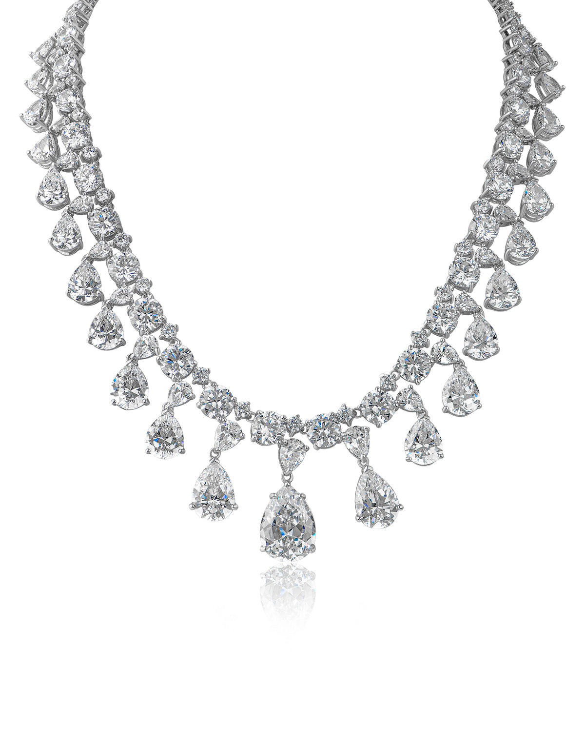 CZ Vanderbilt Necklace