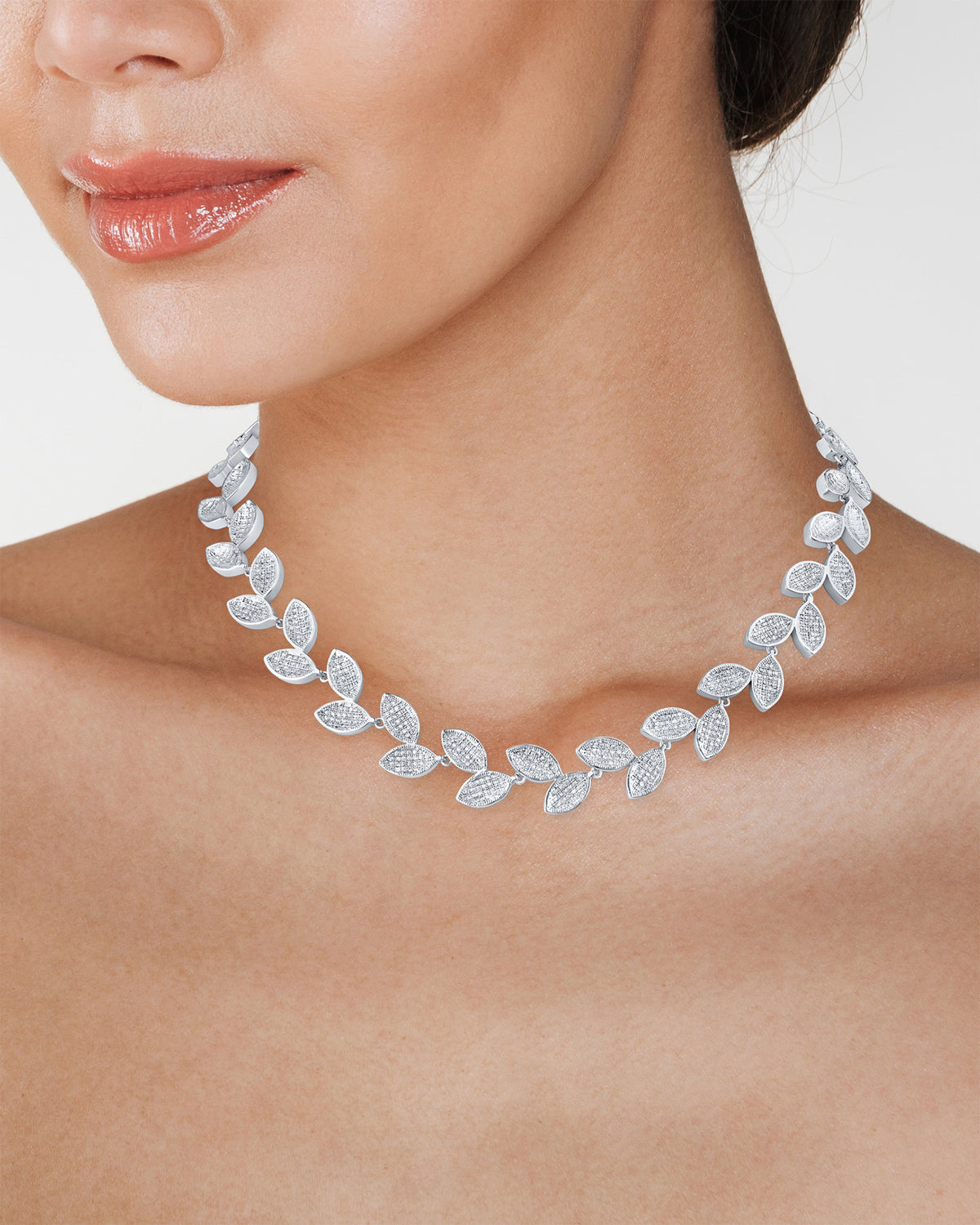 Pave Vine Necklace