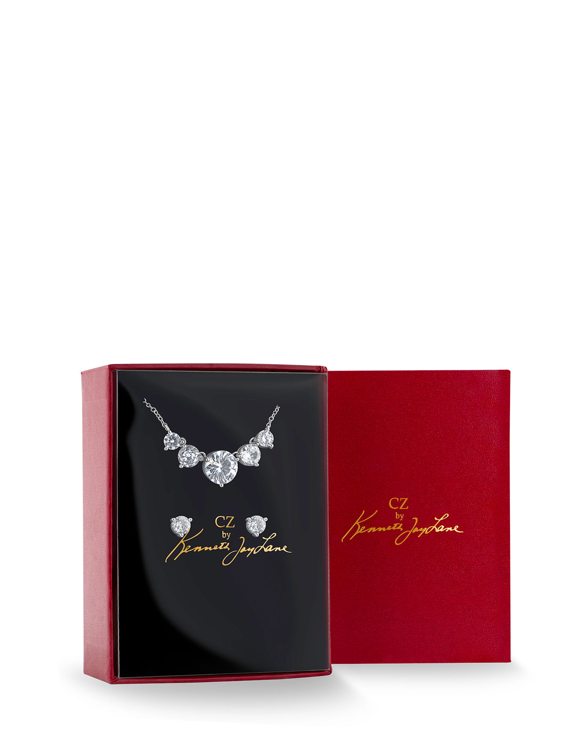 Multi Round Pendant with Matching Stud