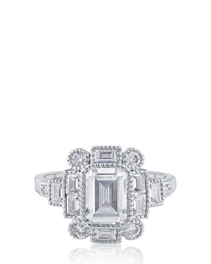 Mixed Ring with Vintage Trim