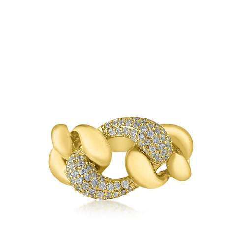 Double Pave Ring