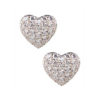 Heart Stud Earrings