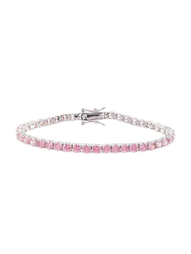 Classic Pink Tennis Bracelet
