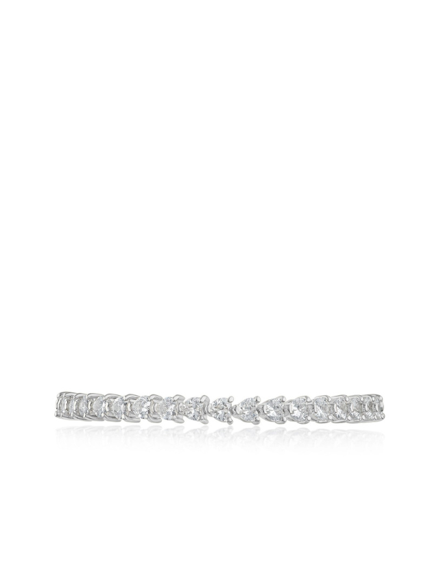 Heart CZ Tennis Bracelet