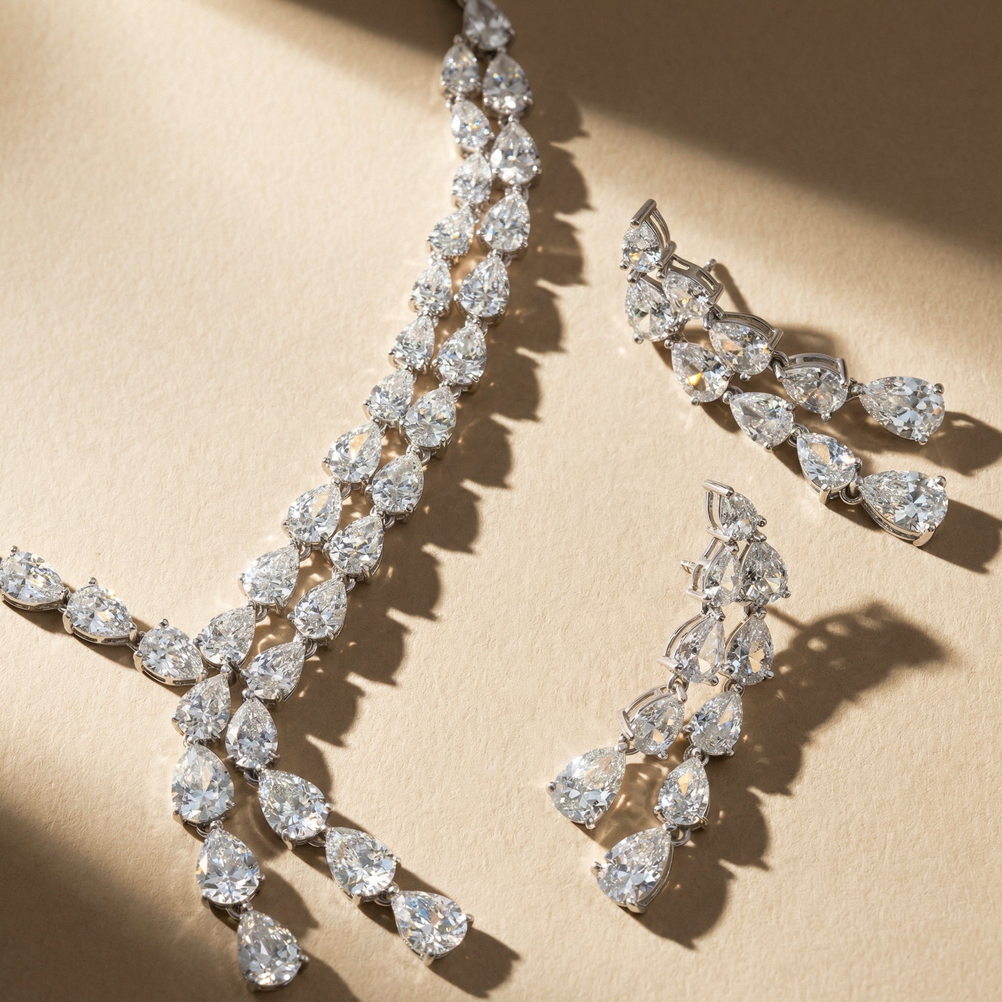 Thin Baguette CZ Tennis Necklace